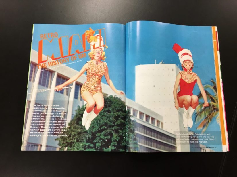 Distraction, February 2016 article on UM history