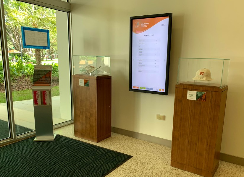 Ashe Lobby Display 1